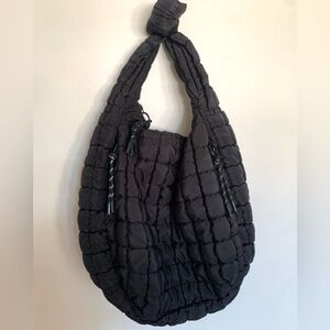 Urban Expressions Black Puffer Purse